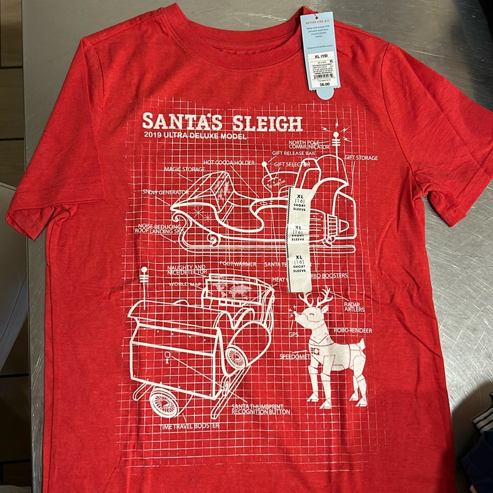 Cat & Jack Christmas Tshirt